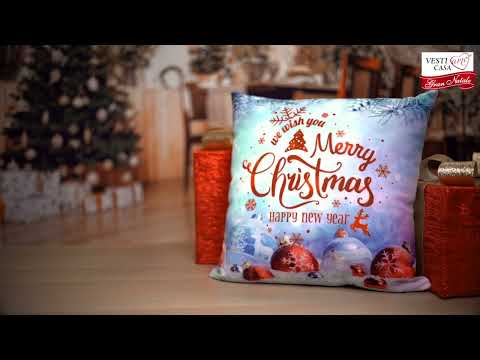VESTIAMO CASA GRAN NATALE - Cuscino Natalizio Luminoso 43x43 cm
